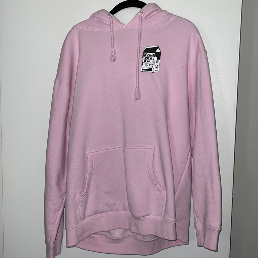 Large Apari Pink Anime Hoodie